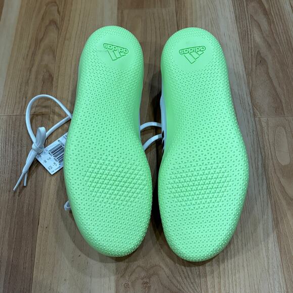 Adidas Throwstar Track Shoes ID7229 Men's Size 10.5 Brand New Green/White - Picture 8 of 8